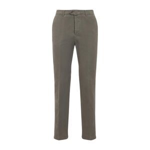 KITON Cotton Chino Pants Men BROWN